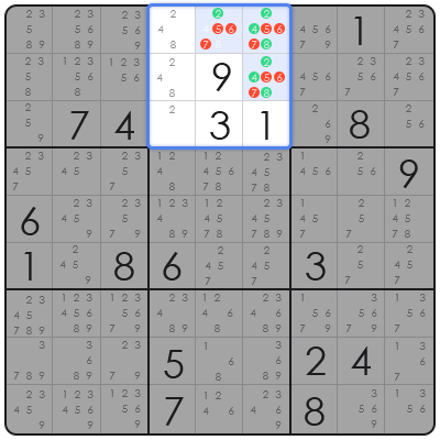 jigsaw sudoku 9x9